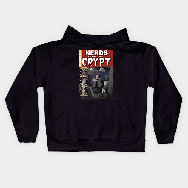 Nerds from the Crypt **EC comics design* Kids Hoodie by Perezpeective